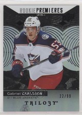 2017 Trilogy Rookie Premieres Level 1 Black Foil 22/99 Gabriel Carlsson #61 0pm