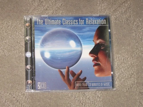 THE ULTIIMATE CLASSICS FOR RELAXATION - 2 CD SET New Missing Plastic Wrap