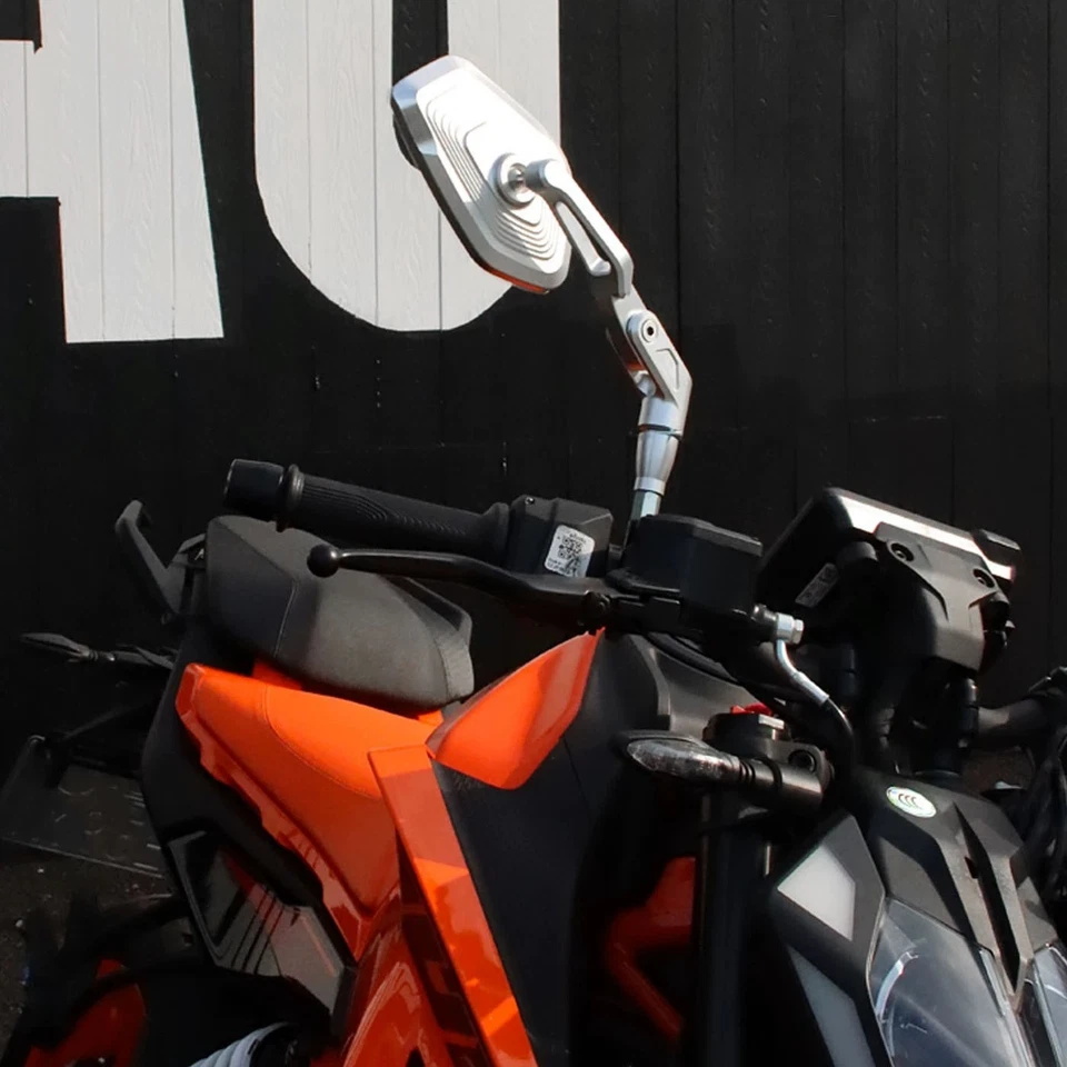 For KTM 250 390 200 690 125 DUKE 990 SUPER R 790 1290 Universal rearview mirror — 第 2/4 张图片