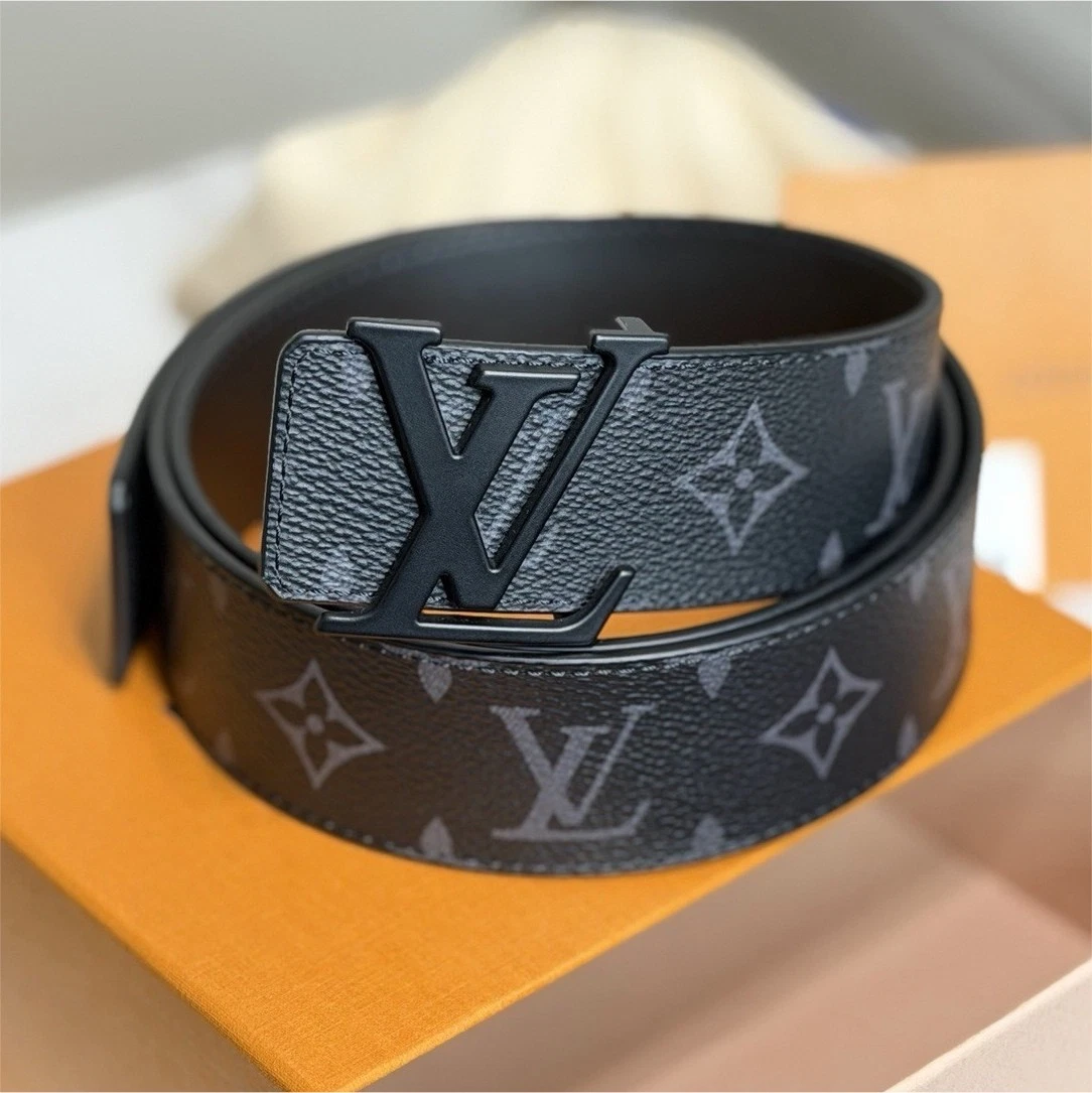 Louis Vuitton Black Belts for Men for sale | eBay