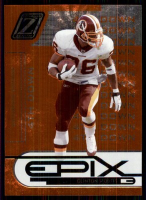 2005 Donruss Zenith Epix 5/250 #E-23 Clinton Portis Redskins