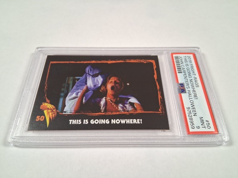 2019 Fright Rags Halloween "This Is Going Nowhere!" Movie Card PSA 9 POP 1, 0^