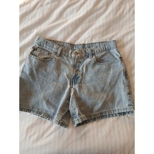 Vintage 90's ralph lauren polo jeans shorts size 8 5" Saturday short light wash