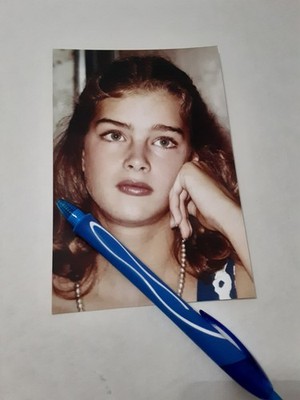 BROOKE SHIELDS, BEAUTIFUL, 4X6 GLOSSY COLOR PHOTO BRAND  NEW 