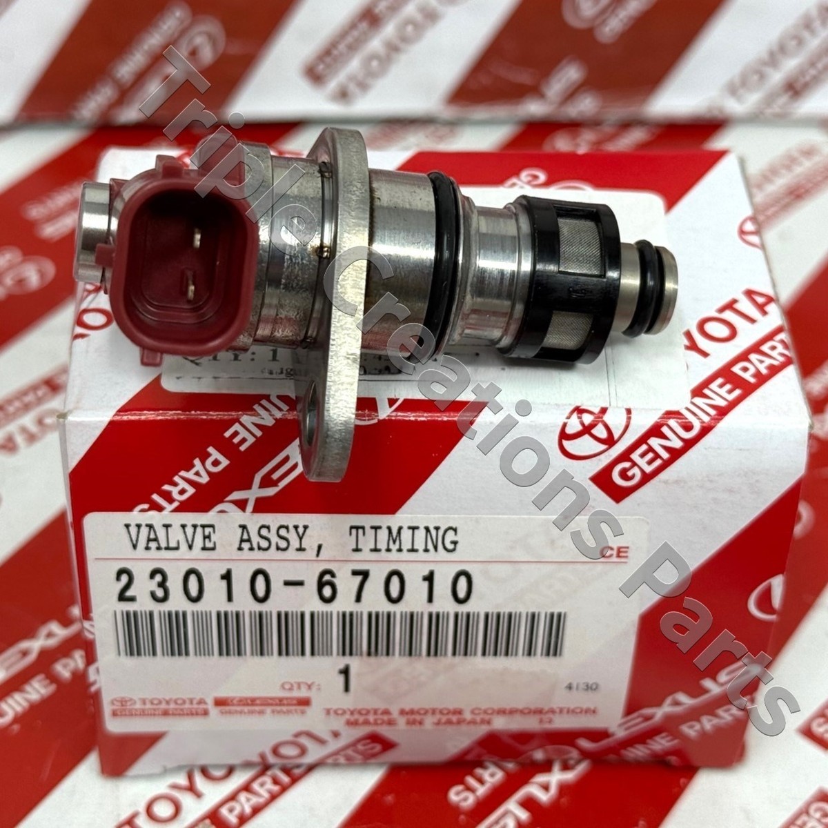 23010-67010 Genuine Toyota Valve Assy Timing Control 2301067010
