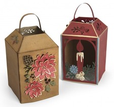 Sizzix Thinlits 662283 Winter Lantern Die Set by Katelyn Lizardi