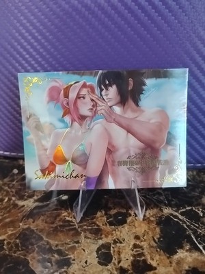 Goddess ACG-SAC Sasuke Uchiha & Sakura Naruto No. 074 Anime Trading Card 