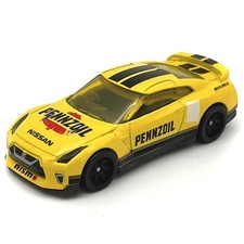 CUSTOM HOT WHEELS NISSAN GT-R RUBBER TYRES REAL RIDERS PENNZOIL LIVERY DECALS