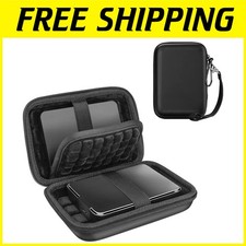 Portable Hard Drive Case for Seagate, WD, Toshiba - Black