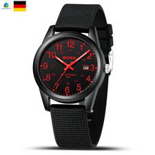 Herren Analog Quarz Armbanduhr 30M Wasserdicht Mode Designer Uhr für Männer
