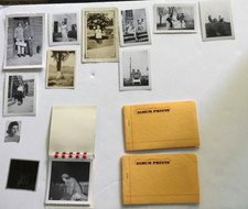 US Military Air Force Personnel Photos 1940s 1950s Set of 7