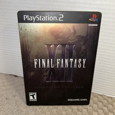 Final Fantasy XII: Collector's Edition - Playstation 2 Game With Manual Steel
