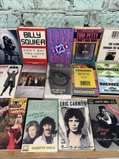 Lot 14 Cassette Tape Singles Classic Rock Pop 1980s 1990s Petty Prince Foreigner