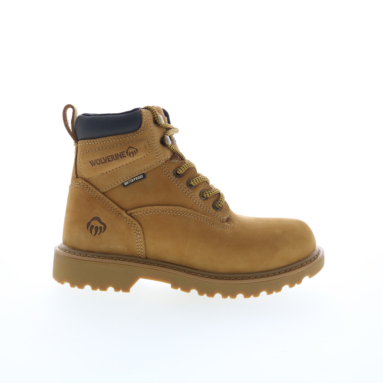 Водонепроницаемые женские коричневые рабочие ботинки Wolverine Floorhand INS 6 с мягким носком 65 7890₽