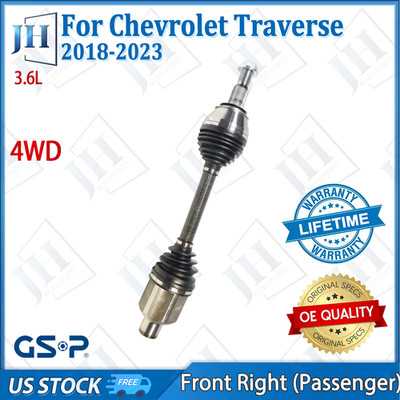 OE Front Right Passenger CV Axle Shaft For 2018-2023 Chevrolet Traverse 3.6L 4WD