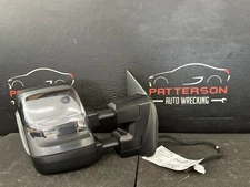 17-21 TITAN XD SL PASSENGER POWER DUAL ARM SIDE VIEW DOOR MIRROR BLACK TEXTURED