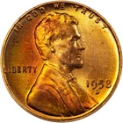 1958-D Lincoln Wheat Cent - Mint Set Toned - Premium GEM BU!