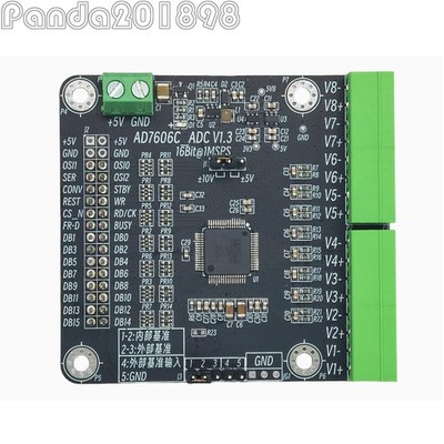 AD7606C-16 Data Acquisition Module 16-Bit 1Msps DAQ Supports 8 Single-Ended