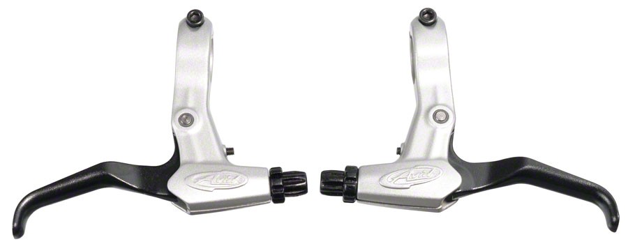 FR-5 Brake Levers, Silver/Black, Pair