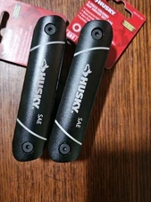 2- Husky 6 Piece Folding Nut Driver Set -  SAE ~ Compact  