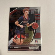 2020 Panini Prizm Draft Picks Collegiate #18 Nico Mannion ROOKIE CARD RC. rookie card picture