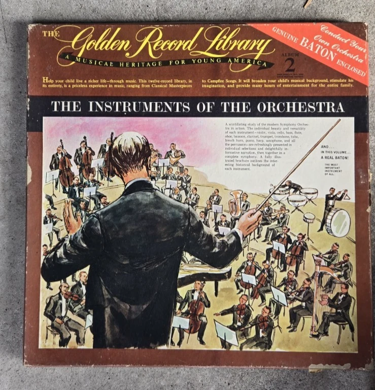 GOLDEN RECORD LIBRARY vinyl record set of 12 (#22) - Image 3 of 4