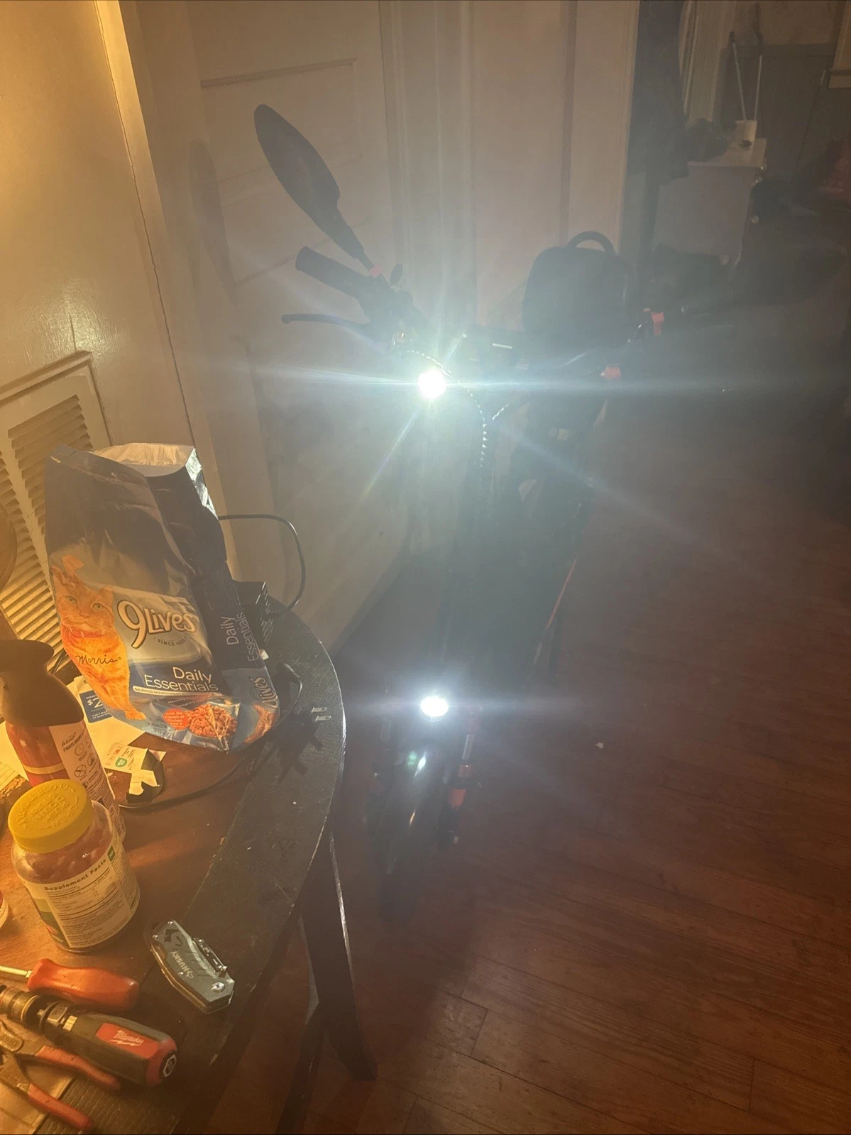 Scooter With Two Seats Runs Very Well Charge Will Hold For 30 Miles