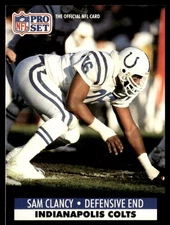 1991 Pro Set Sam Clancy Indianapolis Colts #525