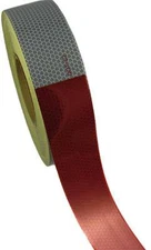 Trailer Conspicuity Reflective Tape - 2"x10', Utility, cargo, dump 