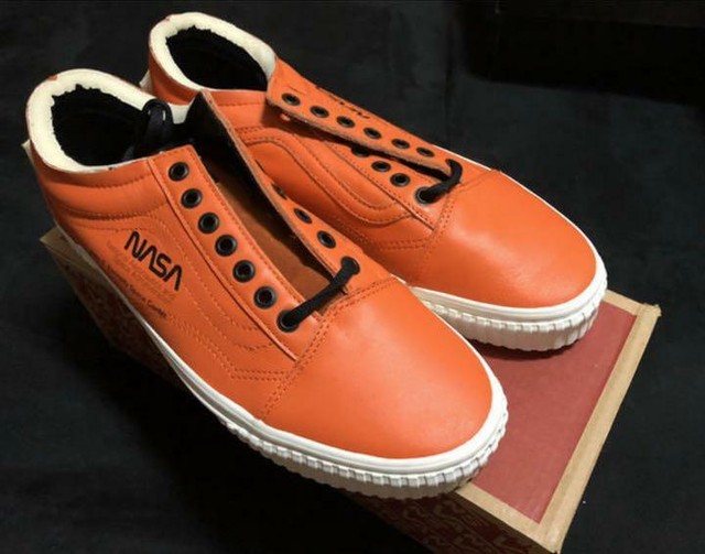 nasa orange vans