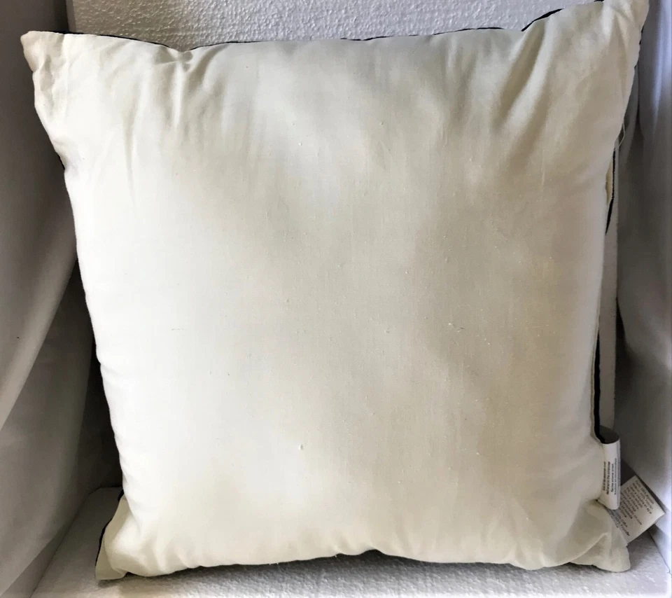 Quilted Star Pillow from American Pacific 16" Square Decorative Throw Pillow - Image 4 of 4