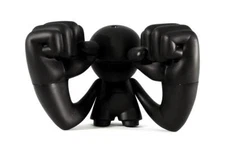 THUMP DO-IT-YOURSELF BLANK BLACK VINYL FIGURE STRONGBOY