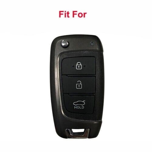 Fit Hyundai Veloster N Venue 3 Button Remote Smart TPU Key Fob Cover Case - Bild 2 von 10