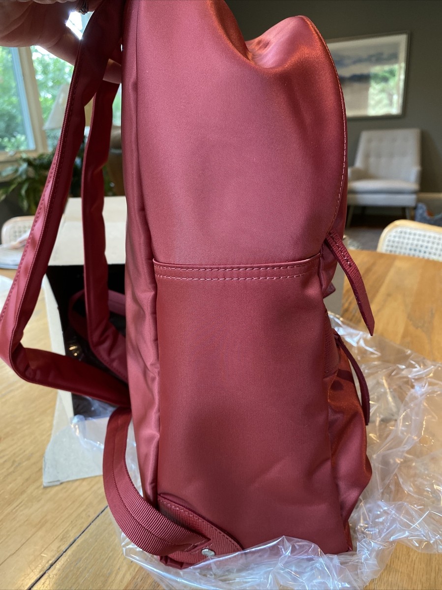 Longchamp Le Pliage Small Neo Nylon Backpack Berry NEW $_12.JPG?set_id=880000500F main image 3