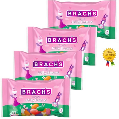 4-Pack Brach's Classic Jelly Bird Eggs Easter Candy Treats, 14.5Oz Exp: Sep 2026