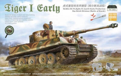 Border Models TK-7203 1:72 Tiger I Early Sd.Kfz.181 Pz.Kpfw.VI Ausf.E Early Prod