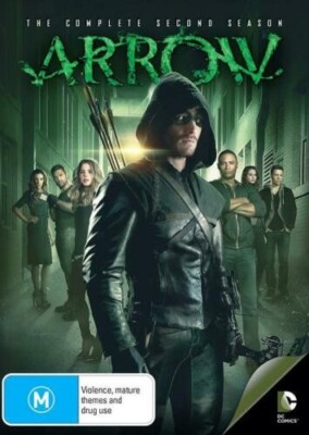 ARROW SEASON 2   DVD, 5-DISC SET  REGION-4  NEW, FREE POST WITHIN AUSTRALIA