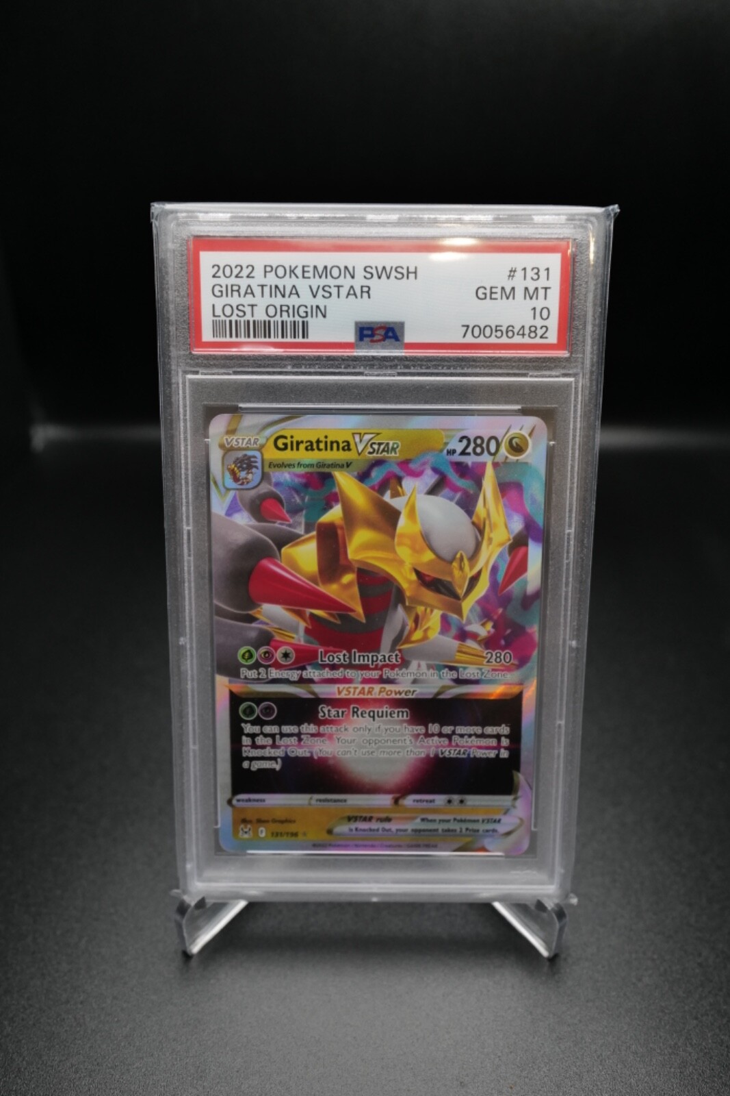 Giratina VSTAR 2022 Sword & Shield: Lost Origin #131/196 Giratina VSTAR 2022 Sword & Shield: Lost Origin #131/196