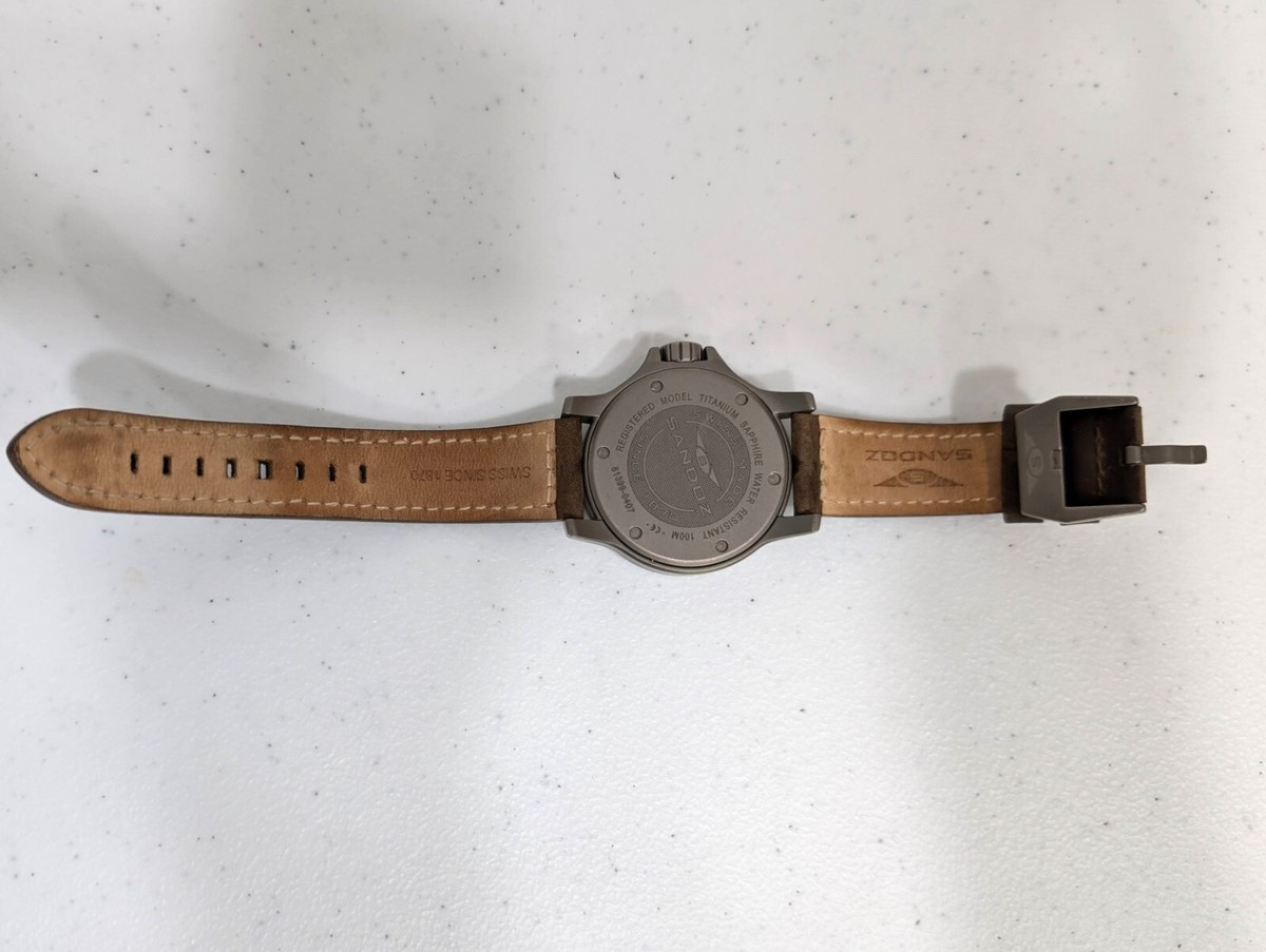 Sandoz Adventurer Titanium 81399-9407 Watch | eBay Sandoz Adventurer Titanium 81399-9407 Watch | eBay