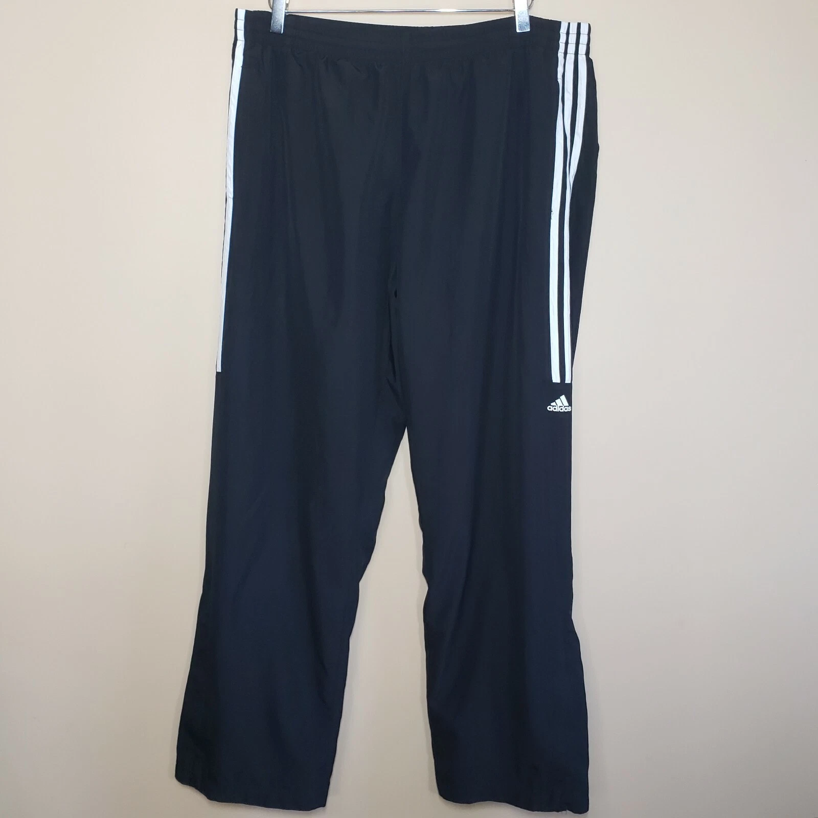 Adidas Pants Men's XL Active 360 Windbreaker Zip Ankle Style P53404