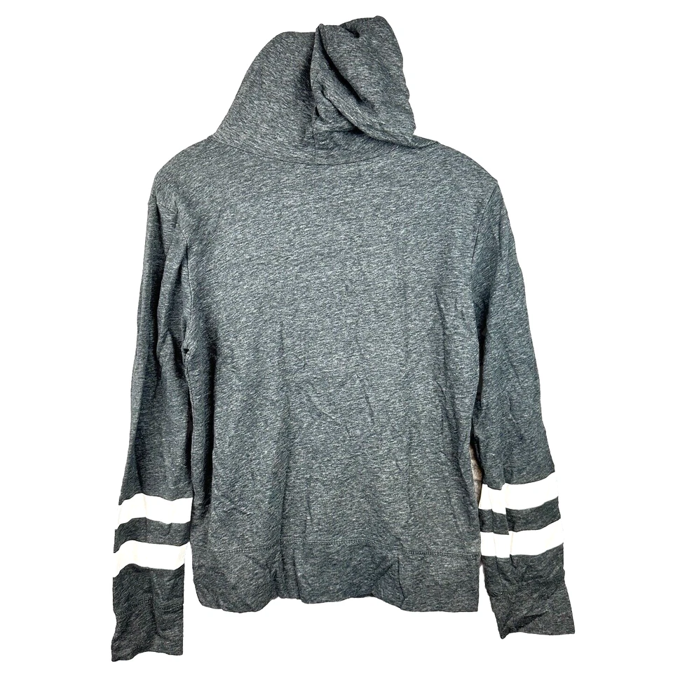 Batman Sudadera con Capucha Juniors Grande Gris Con Rayas Blancas Algodón Poliéster Cremallera Completa Foto 3 de 4