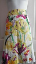 NWT 89.50 CALVIN KLEIN PLUS SIZE WOMENS FLORAL GARDEN STRAIGHT PENCIL SKIRT 20W