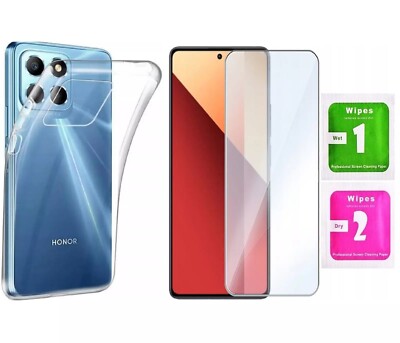 FÜR HONOR X6B 4G - Hülle Case Handy Schutz ULTRA SLIM + 9H Displayschutzglas