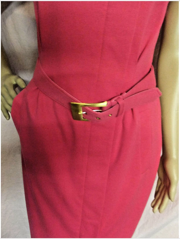 Vestido para mujer Ellen Tracy, 8 rosas con cinturón viene con cinturón Ellen Tracy Foto 4 de 4