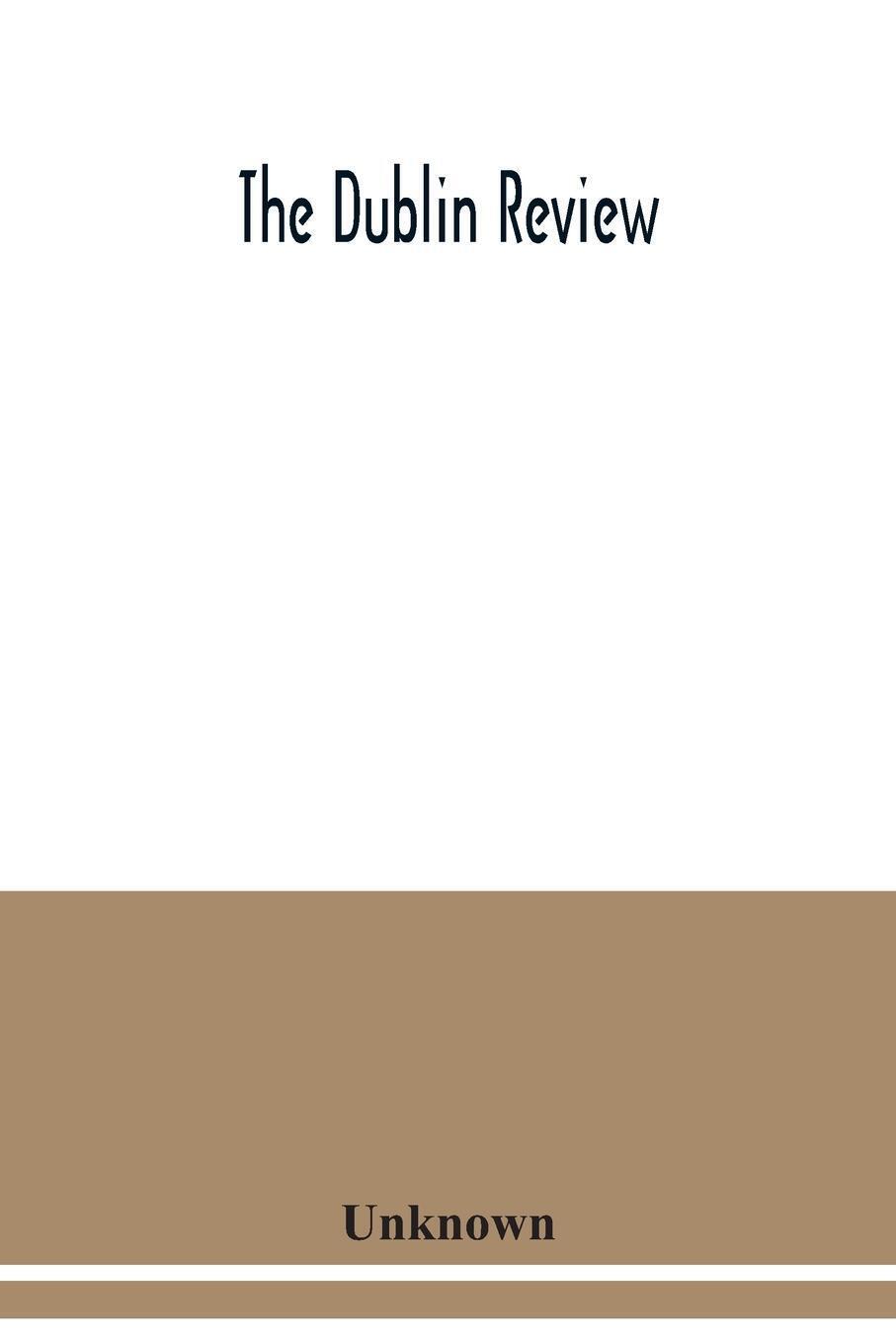 Thumbnail - The Dublin Review | Unknown | Taschenbuch | Paperback | Englisch |