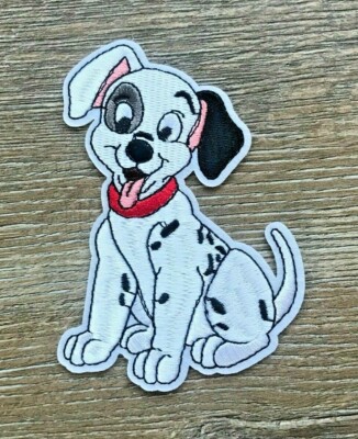 101 Dalmatiner PATCH Aufnäher Bügelbild Kinderfilm Movie Kids Hund Dog