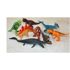 Prehistoric Dinosaur Figure Lot - Boley, Schleich, Toy Major Trading Co - Rare