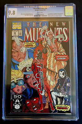 CGC 9.8~New Mutants #98~First appearance of Deadpool~ Newsstand