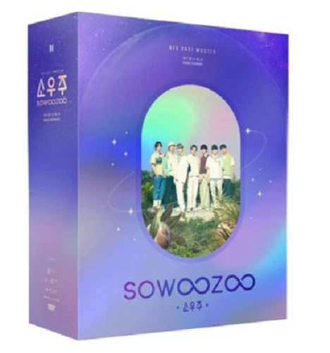 BTS Patrón Oficial SOWOOZOO DVD CD Tarjeta Fotográfica Soporte Fotográfico