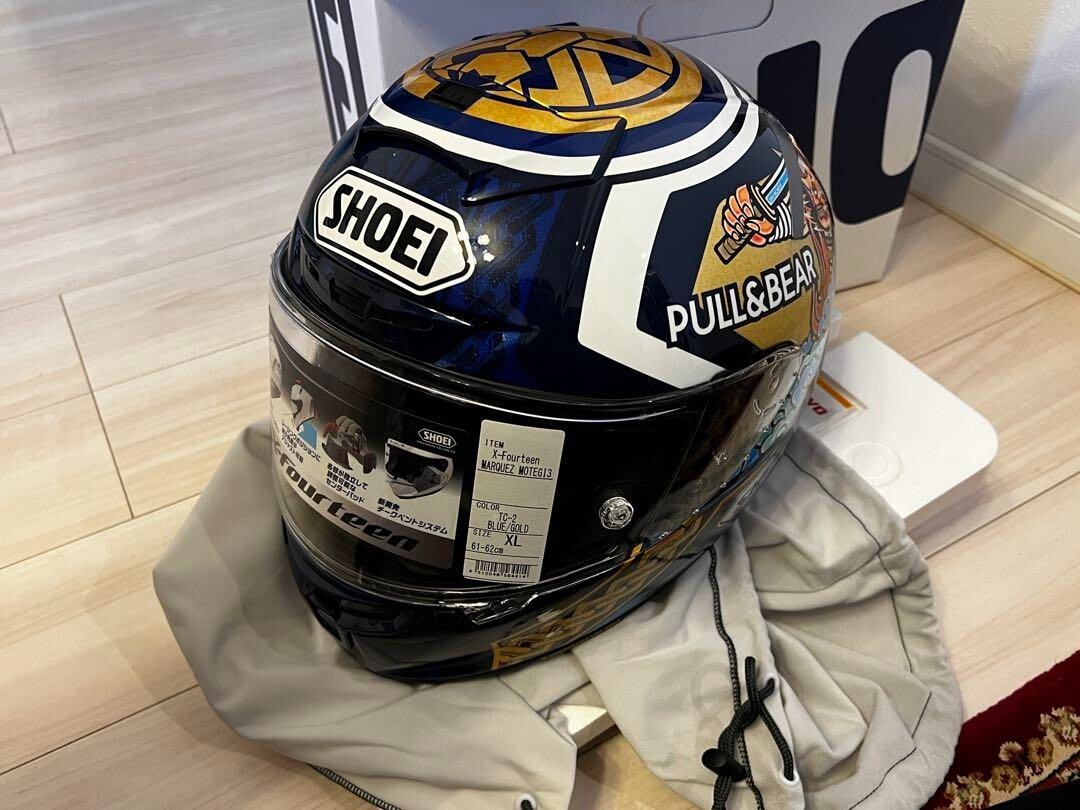 SHOEI X-fourteen x-14 モテギ3 Lサイズ スモークシールド